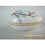 Aquincumi porcelán barkás tojás bonbonier