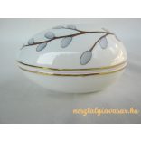 Aquincumi porcelán barkás tojás bonbonier