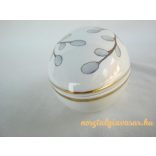 Aquincumi porcelán barkás tojás bonbonier