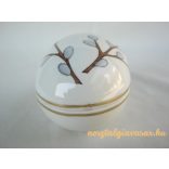 Aquincumi porcelán barkás tojás bonbonier
