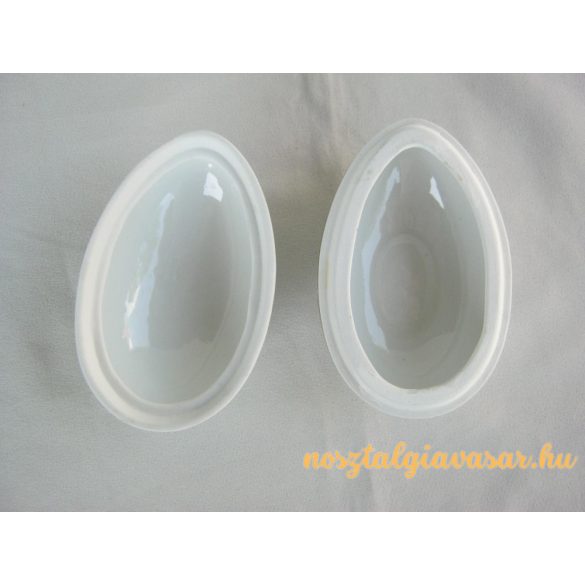 Aquincumi porcelán barkás tojás bonbonier