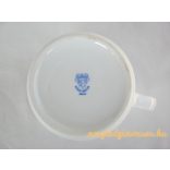 Alföldi porcelán kék virágmintás bögre