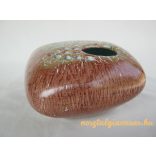 Kerámia ikebana váza barna