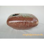 Kerámia ikebana váza barna