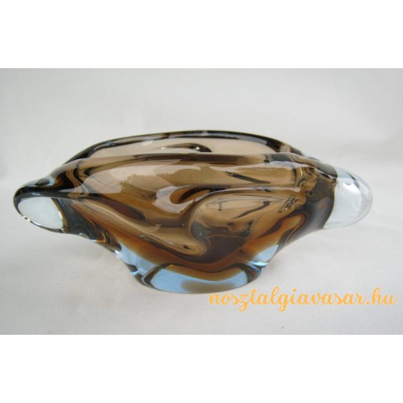 Vastag üveg hamutál