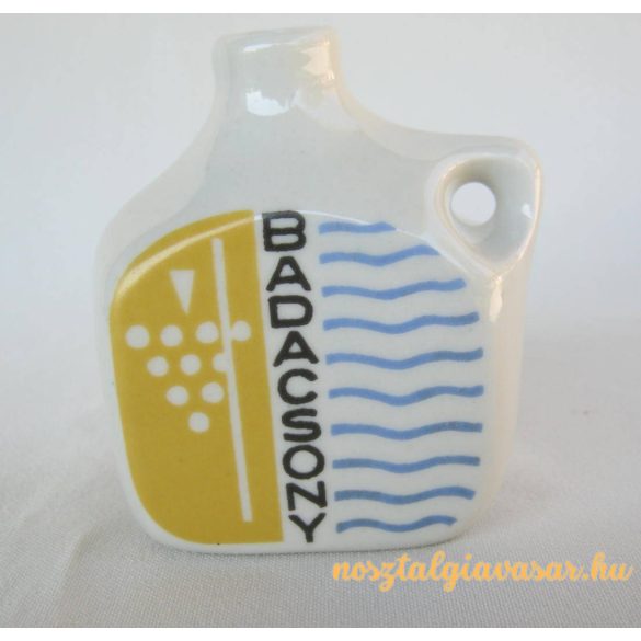 Zsolnay porcelán emlék váza