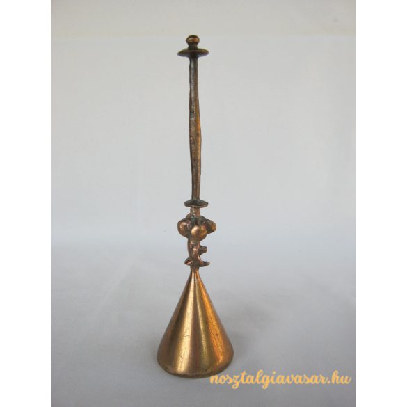 Retro iparművészeti réz csengő