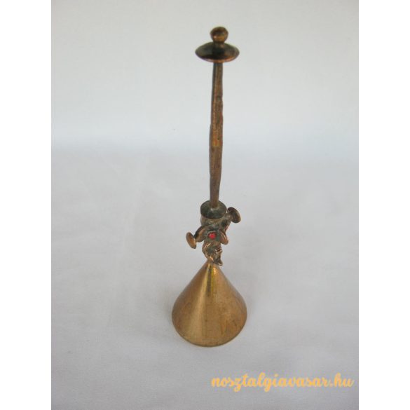 Retro iparművészeti réz csengő