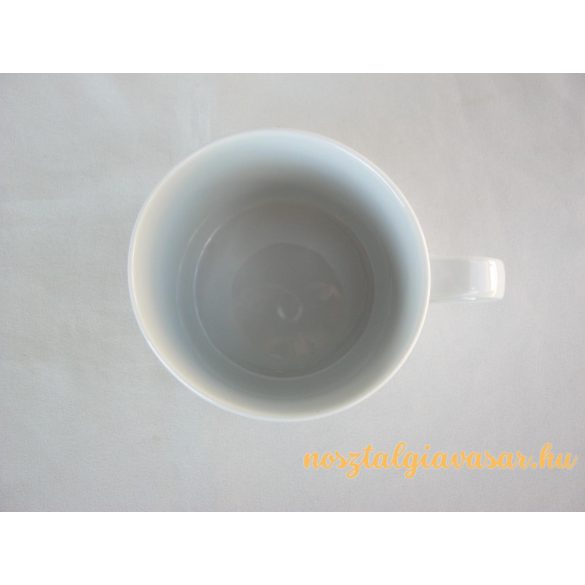 Alföldi porcelán bögre zöld leveles