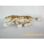 Royal Dux porcelán tigris