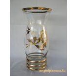 Virágos üveg váza