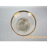 Virágos üveg váza