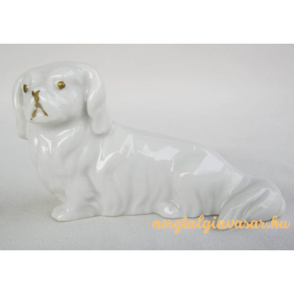 Drasche Kőbányai porcelán kutya