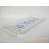 Kék mintás porcelán tál