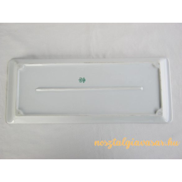 Kék mintás porcelán tál