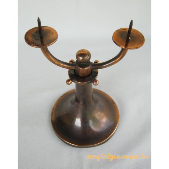 Réz gyertyatartó