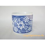Alföldi porcelán bögre kék mintával