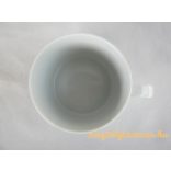 Alföldi porcelán bögre kék mintával