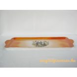 Gésás porcelán tál