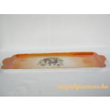 Gésás porcelán tál