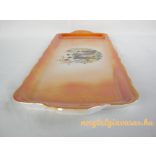 Gésás porcelán tál