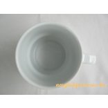 Alföldi porcelán bögre virág mintával