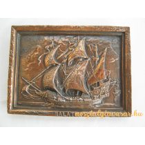 Balatoni emlék fém fali dísz