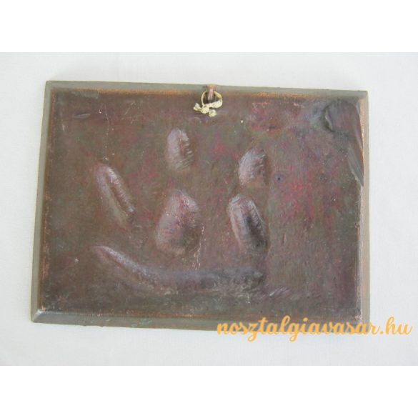 Balatoni emlék fém fali dísz