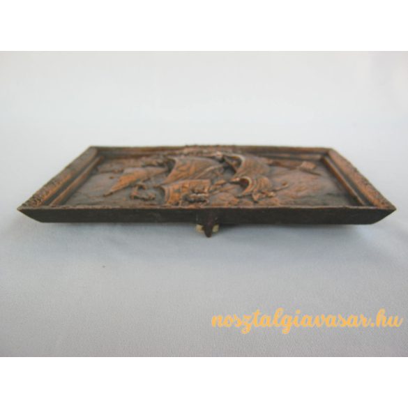 Balatoni emlék fém fali dísz