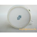 Alföldi porcelán bögre virág mintával