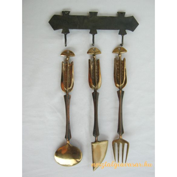 Iparművészeti dísztárgy fali dísz