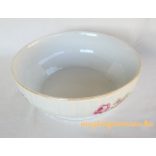 Virágos porcelán tál