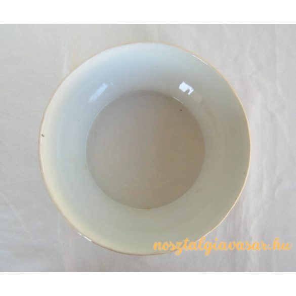 Virágos porcelán tál