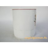 Virágmintás porcelán bögre