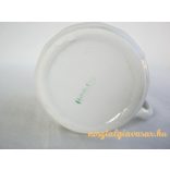 Virágmintás porcelán bögre