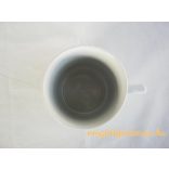 Virágmintás porcelán bögre