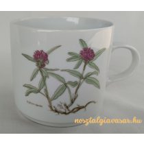 Alföldi porcelán bögre virág mintával