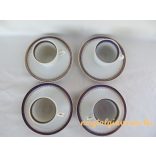 Porcelán csésze kávéskészlet