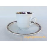 Porcelán csésze kávéskészlet