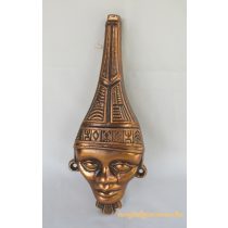 Maszk fém fali dísz