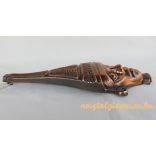 Maszk fém fali dísz