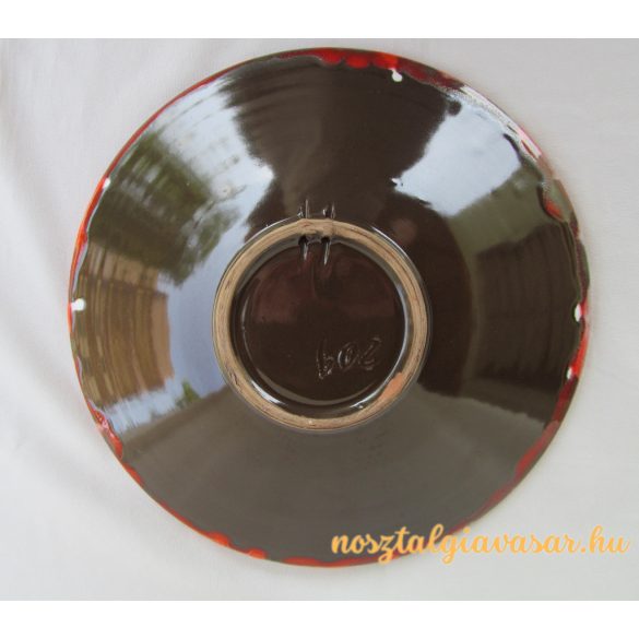 Retró kerámia fali tál