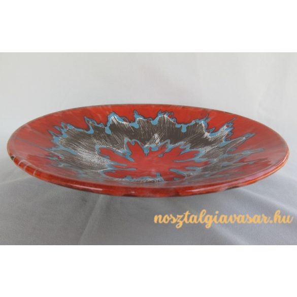 Retró kerámia fali tál