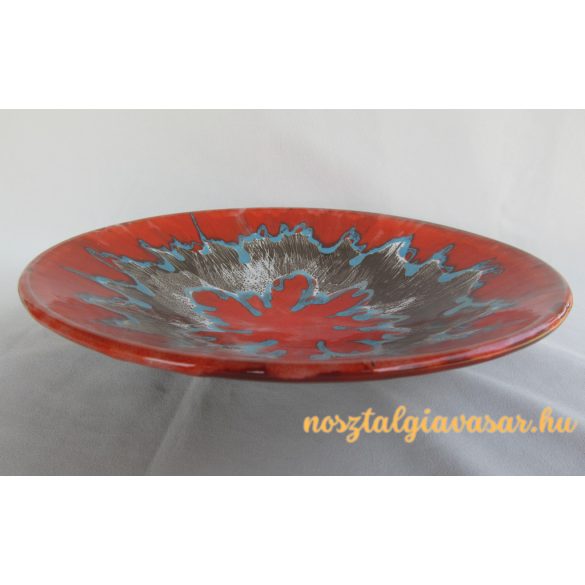 Retró kerámia fali tál