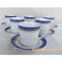   Alföldi porcelán 6 személyes kávéskészlet kávés csésze
