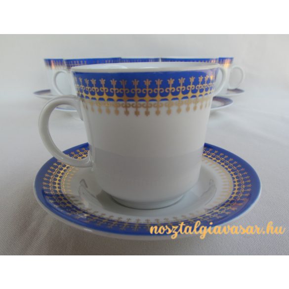 Alföldi porcelán 6 személyes kávéskészlet kávés csésze