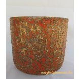 Tófej kerámia kaspó