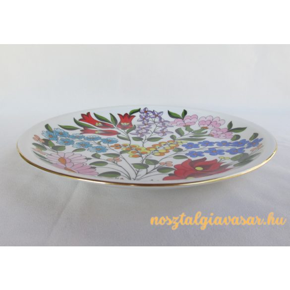Kalocsai porcelán dísztányér