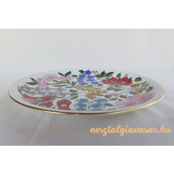Kalocsai porcelán dísztányér