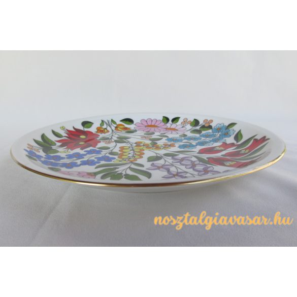 Kalocsai porcelán dísztányér